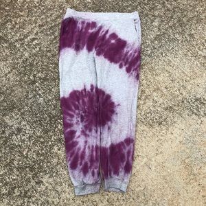 Custom tie dye joggers